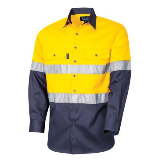 Picture of TRU Hi-Vis Lightweight Long Sleeve Shirt with Tape